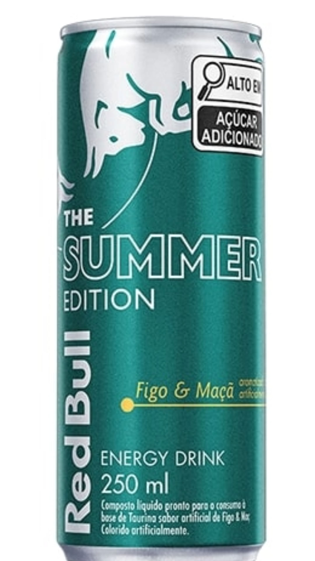 Energético Red Bull Energy Drink Figo E Maçã Summer Edition 250 Ml