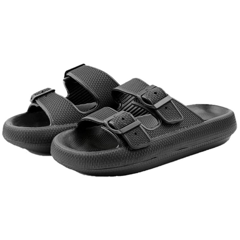 Sandália Ortopédica Fly Feet Nuvem City Ortho Pauher Preta 44/45