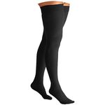 Meia 7/8 Essencial Conforto Sigvaris 15-20mmHg Preta Fechada G2