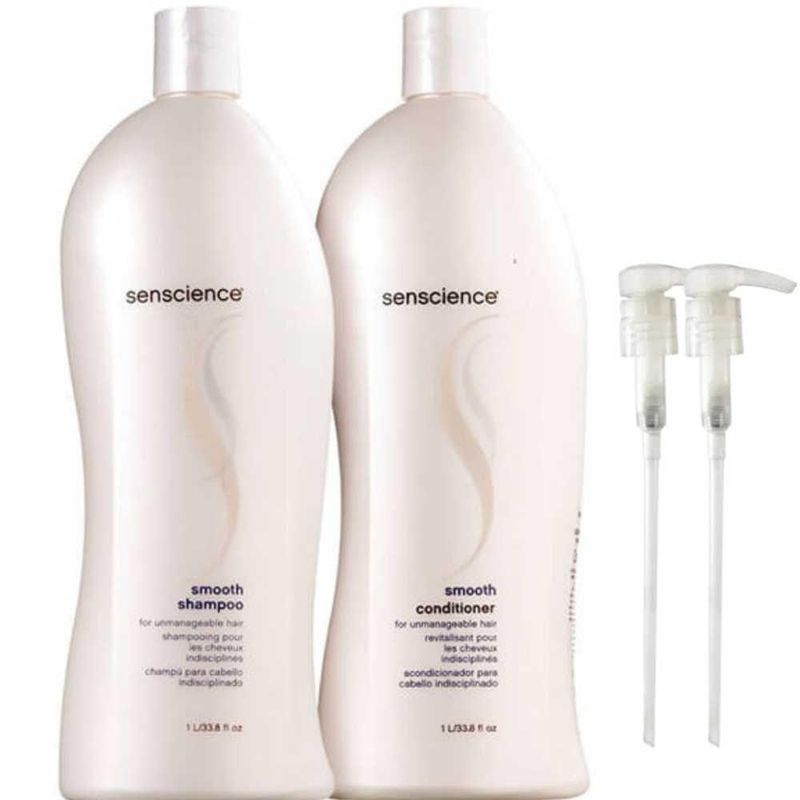 Senscience Silk Moisture Shampoo + Condicionador 1L