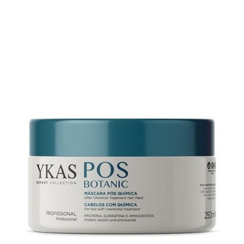Ykas Pós Botanic Máscara Pós-Química 250ml