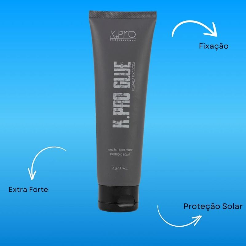 KPro Profissional Glue Proteção Solar Pomada Fixadora 90g