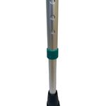 Bengala Alo Tipo T Alumínio Regulável Reforçada 130kg - Verde