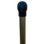 Bengala Alo Tipo T Alumínio Regulável Reforçada 130kg - Bronze/Preto