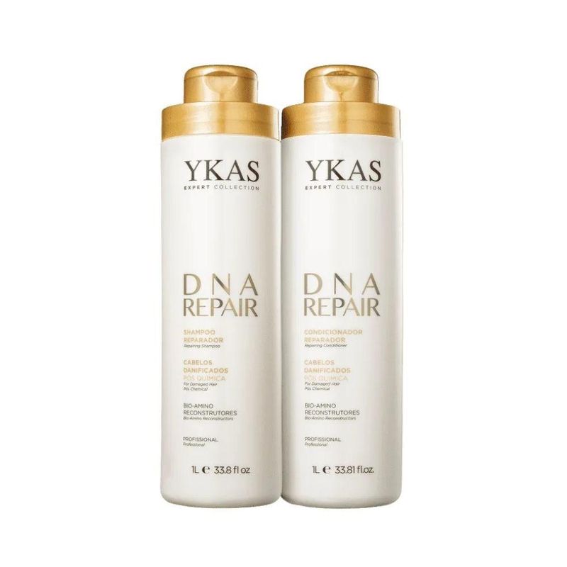 Ykas Dna Repair Shampoo + Condicionador 1L