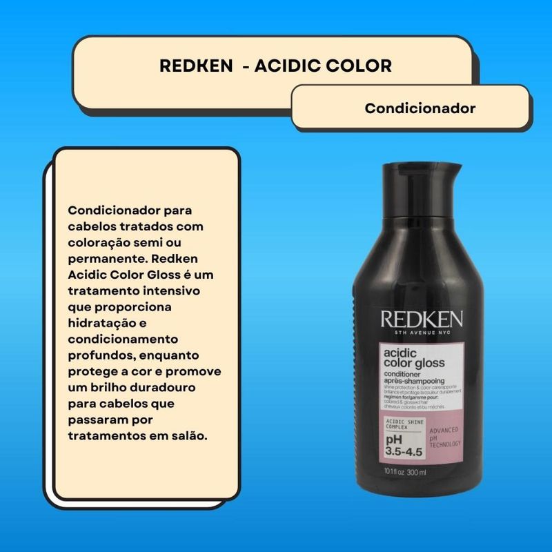 Redken Acidic Color Gloss Condicionador 300ml