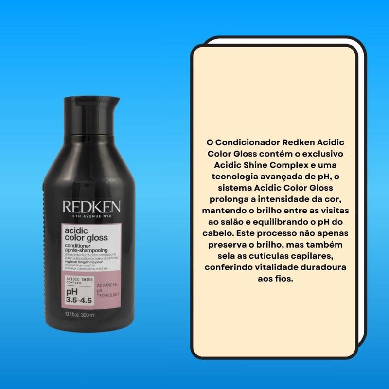 Redken Acidic Color Gloss Condicionador 300ml