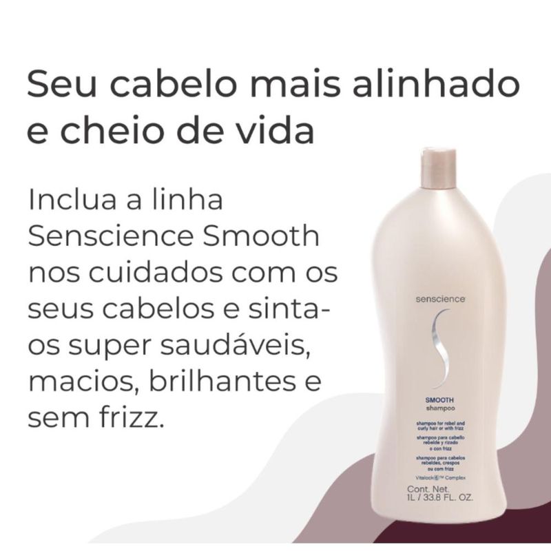 Senscience Smooth Shampoo 1000ml
