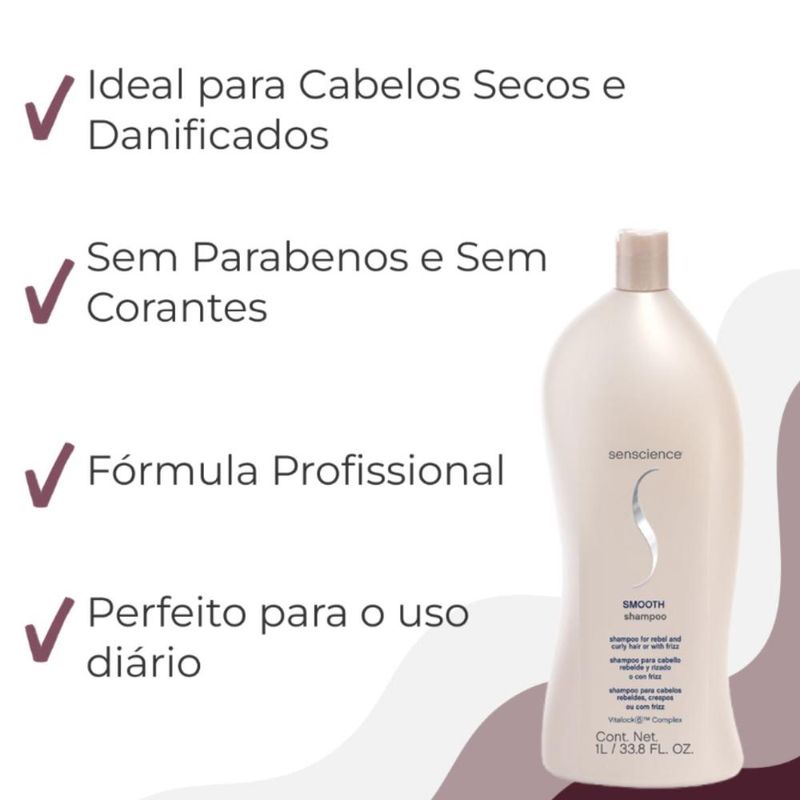 Senscience Smooth Shampoo 1000ml
