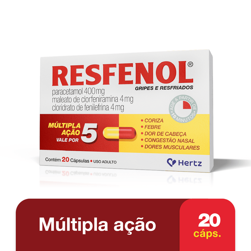 Pague Menos - Resfenol7896 3317 03443 - 20 caps7896 3317 03443 - 20 caps -1-.png