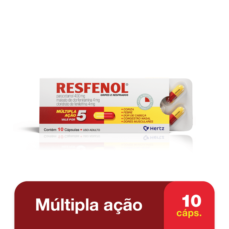 Pague Menos - Resfenol7896331705720 - 7896331701968 - 10 caps7896331705720 - 7896331701968 - 10 caps -1-.png
