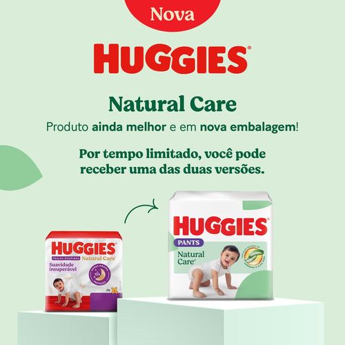 Huggies Fralda Pants Premium Natural Care XXG - 52 Un