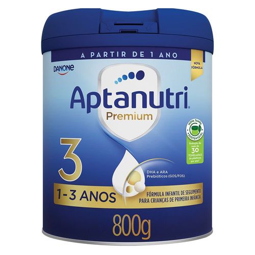 Aptanutri Premium 3 Fórmula Infantil 1 a 3 Anos 800g