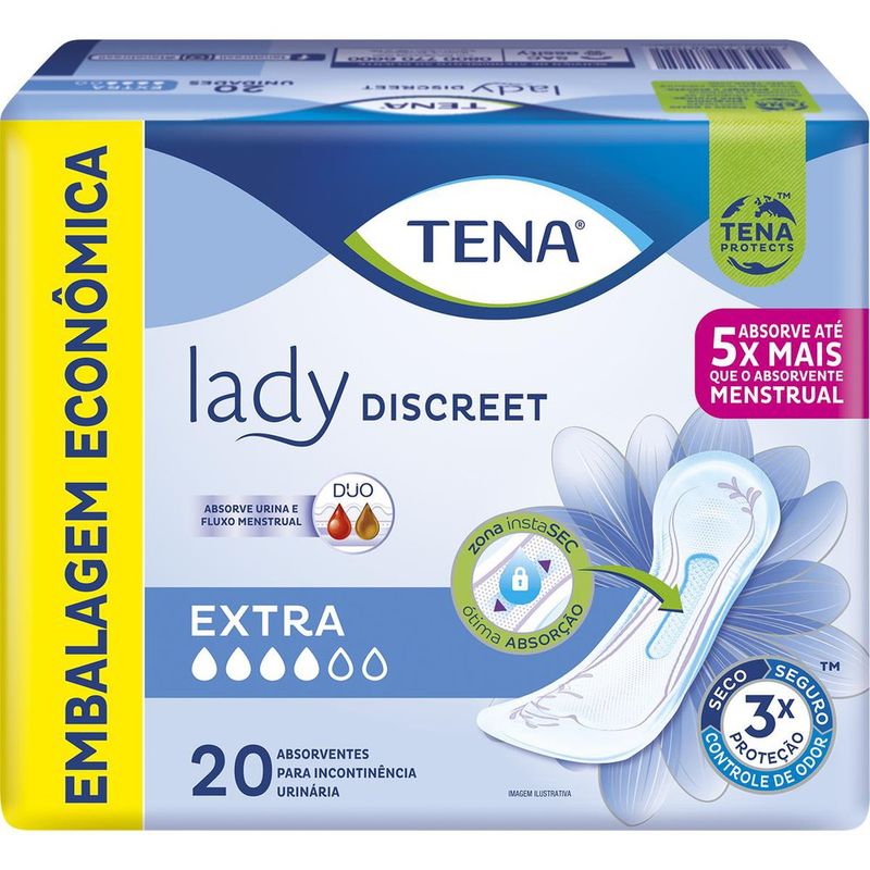 7322541589244-AbsorventeParaIncontinenciaUrinariaTenaLadyDiscreetExtra20Unidades-1.jpg