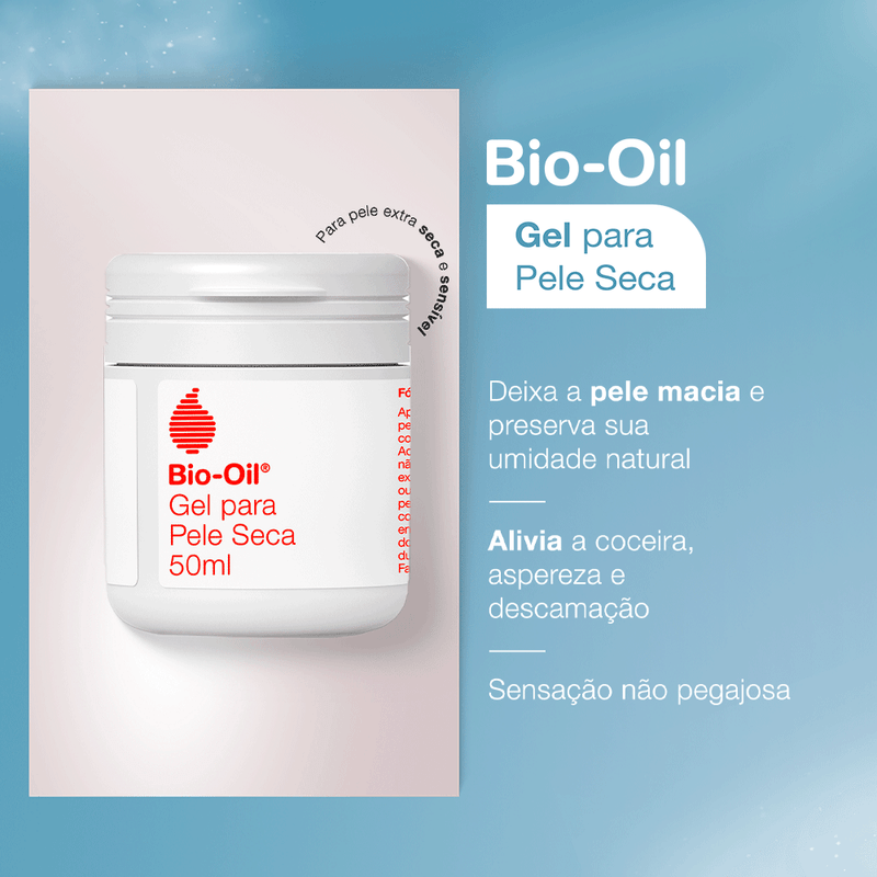 6001159118985 - BIO-OIL GEL CORPORAL PARA PELE SECA 50ML
