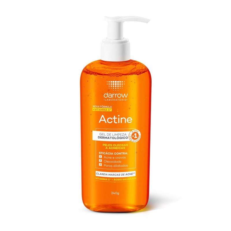 Actine Gel De Limpeza Facial 240g 