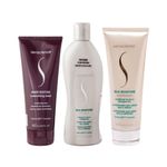 Senscience Silk Moisture - Shampoo 280ml + Condicionador 240ml + Inner Restore 200ml
