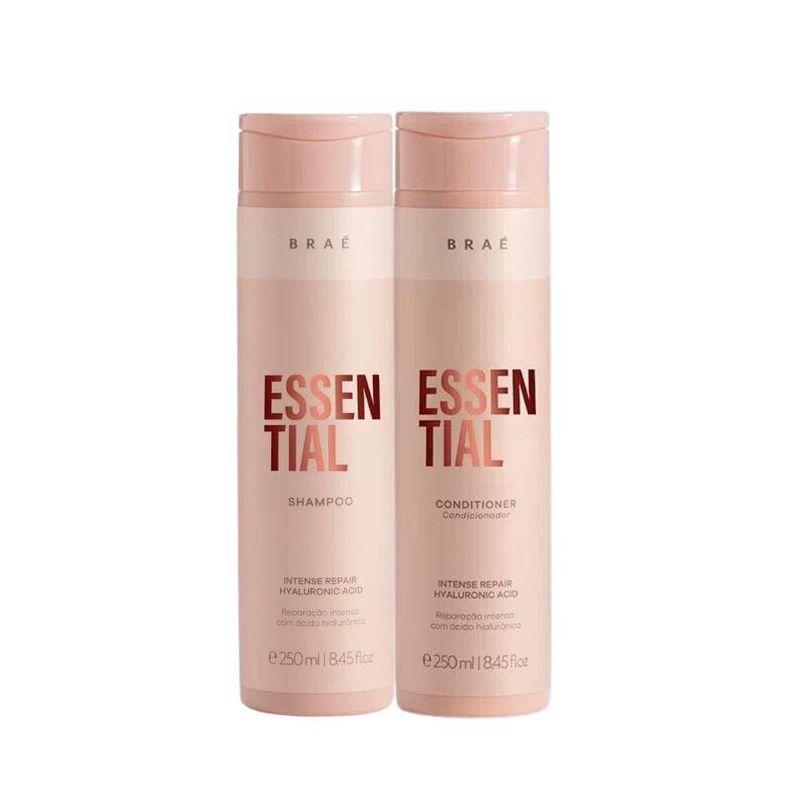 Braé Essential Shampoo 250ml + Condicionador 250ml