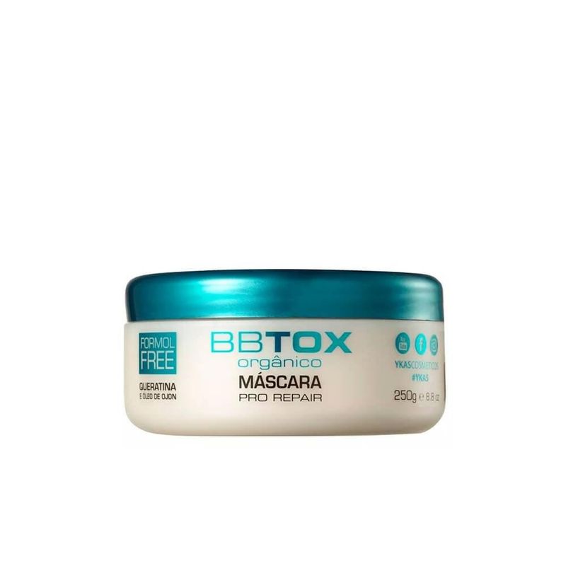 Ykas BBtox Botanic - Máscara Capilar - 250g