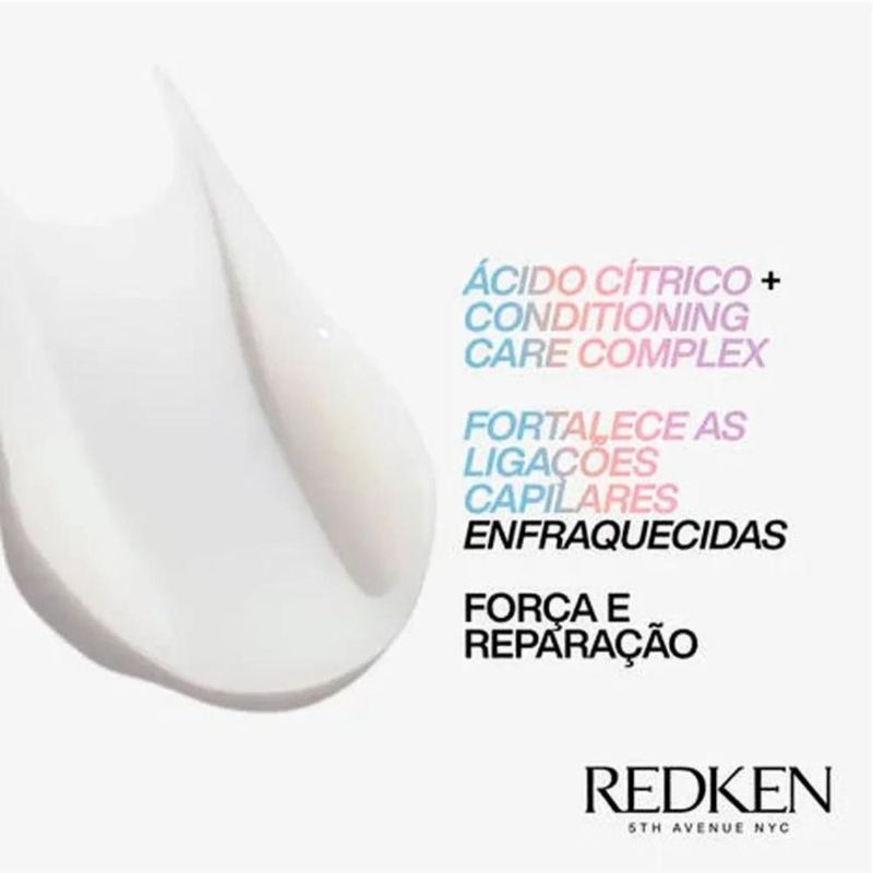 Kit Redken Acidic Bonding - Shampoo + Condicionador 300ml + Leave-in 150ml
