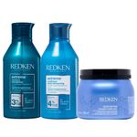 Redken Extreme - Shampoo 300ml + Condicionador 250ml + Máscara Capilar 500ml