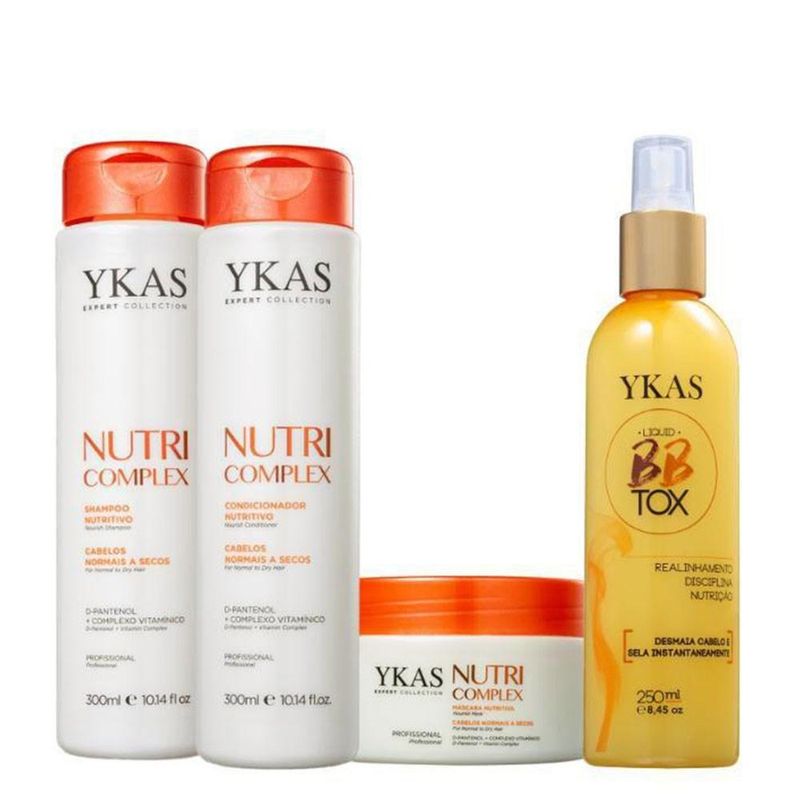 Ykas Nutri Complex - Kit Trio Pequeno + Botox Líquido