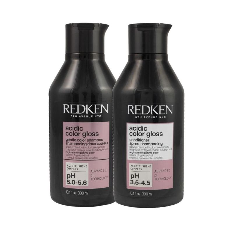 Redken Acidic Color Gloss - Kit Shampoo 300ml + Condicionador 300ml