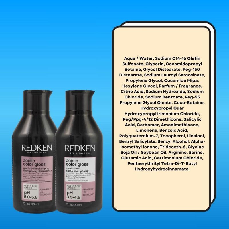 Redken Acidic Color Gloss - Kit Shampoo 300ml + Condicionador 300ml