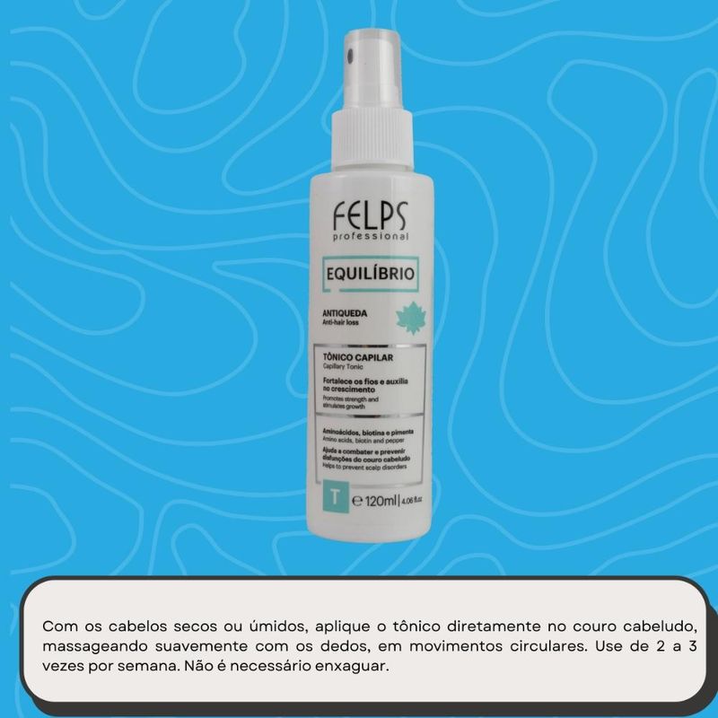 Felps Equilíbrio Antiqueda - Tônico Capilar - 120ml