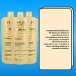 Felps X Repair Bio Molecular - Kit 3 Shampoos 1L