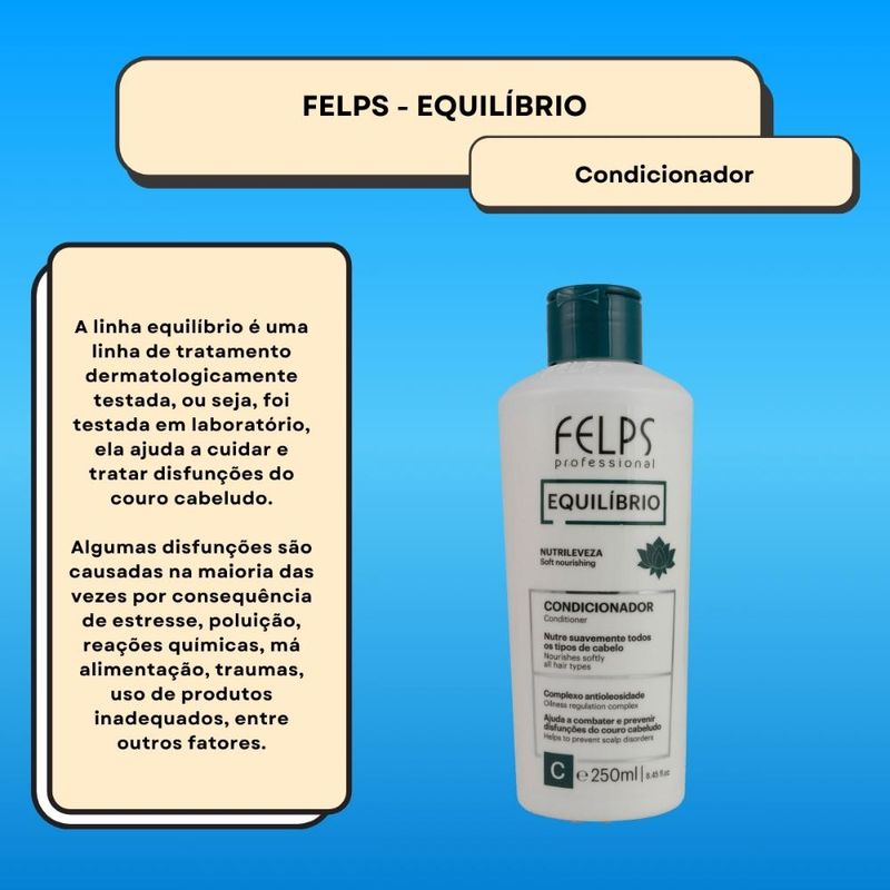 Felps Equilíbrio - Condicionador Nutrileveza - 250ml