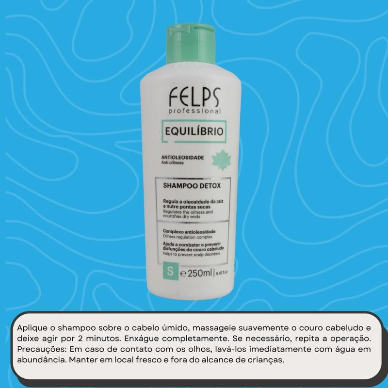 Felps Equilíbrio - Shampoo Antioleosidade - 250ml