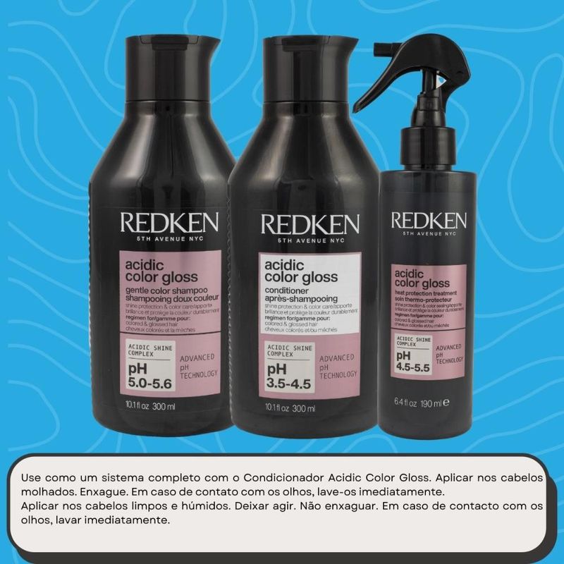Redken Acidic Color Gloss - Kit (3 Produtos)