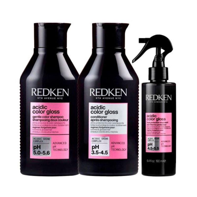 Redken Acidic Color Gloss - Kit (3 Produtos)