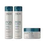 Ykas Pos Botanic Kit - Shampoo + Condicionador + Máscara
