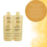 Felps X Repair Bio Molecular - Kit Shampoo e Condicionador - 1L