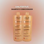 Felps XNutritive - Kit Shampoo e Condicionador - 1L