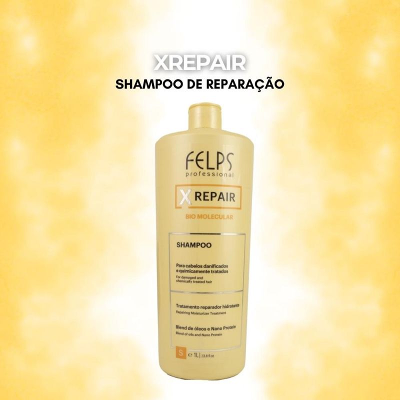 Felps X Repair Bio Molecular - Shampoo - 1L