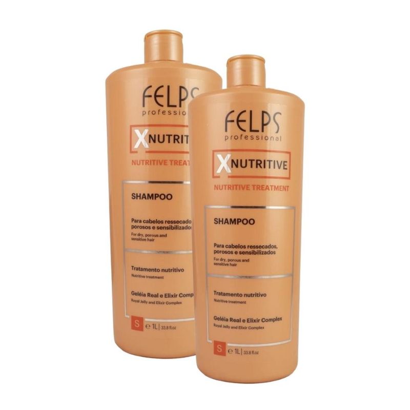 Felps XNutritive - Kit 2 Shampoos - 1L