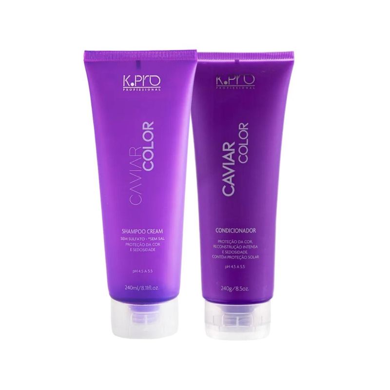 KPro Caviar Color - Kit Shampoo + Condicionador - 240g