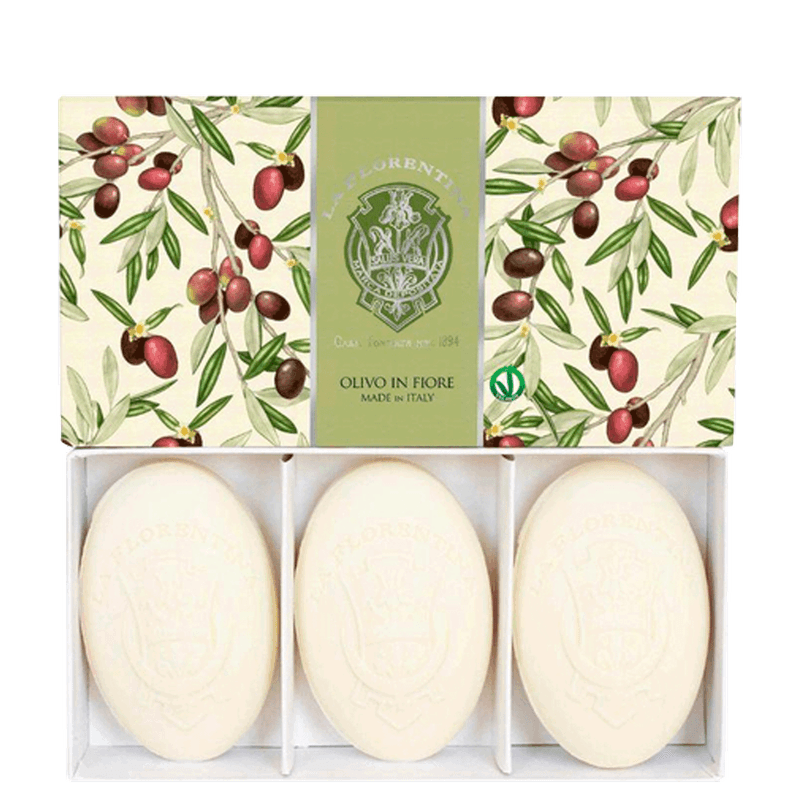 La Florentina Olivo In Fiore – Sabonete em Barra – Kit 3x150g