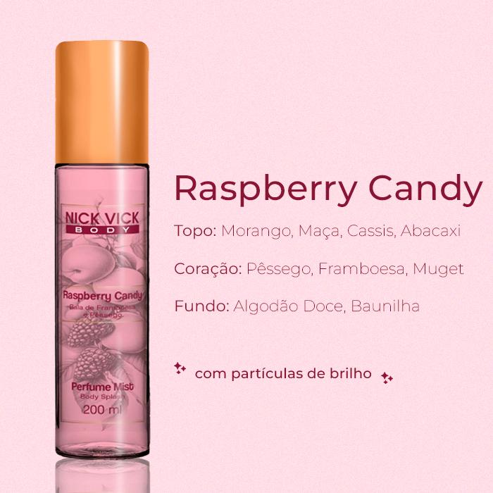 Nick Vick Body Raspberry Candy - Perfume Mist Body Splash 200ml ...
