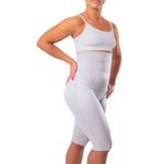 Bermuda Modeladora Estética Feminina Ideal - Compressão, Suporte e Redução de Medidas Branco - G