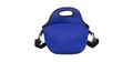 Lancheiras Bolsas Térmicas Marmita Fitness em Neoprene - Modelos Lisos Azul