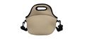 Lancheiras Bolsas Térmicas Marmita Fitness em Neoprene - Modelos Lisos Bege