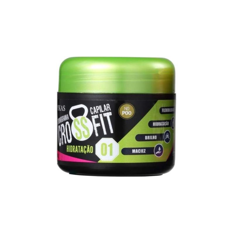 Ykas Crossfit Cronograma Capilar - Hidratação - 100g