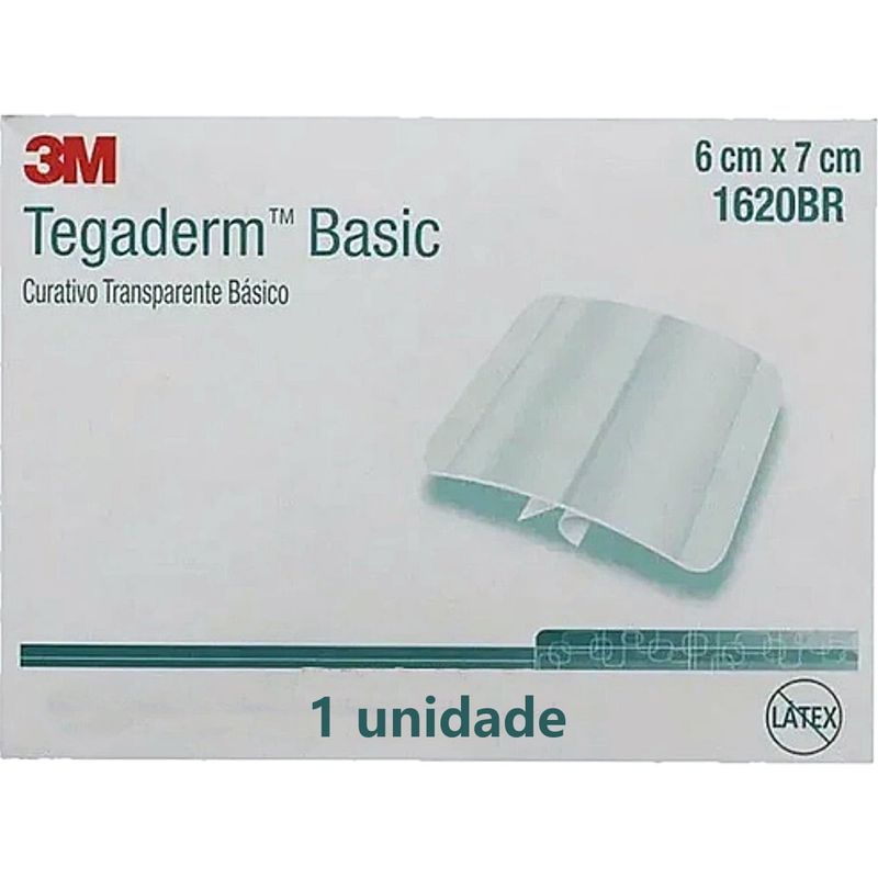 Fixador de Cateter Tegaderm 1620BR - 06x07cm - Unidade