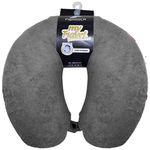 Travesseiro de Viagem My Travel Fibra - Grafite 9x31x32cm