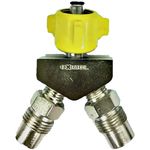 Tomada Dupla para Ar Comprimido - Oxigel - Unidade