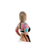 Kit 4 Bandagens Funcionais Elásticas Derma Tape Bioland - Azul